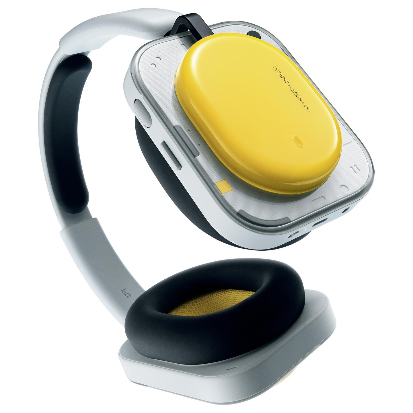Kufje pa Kabllo Nothing Headphone (a), Over-Ear, Bluetooth 5.4, ANC - Verdhë
