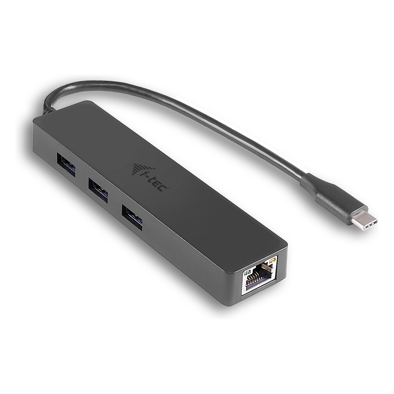 Hub D I-TEC USB-C SLIM + GLAN - 1