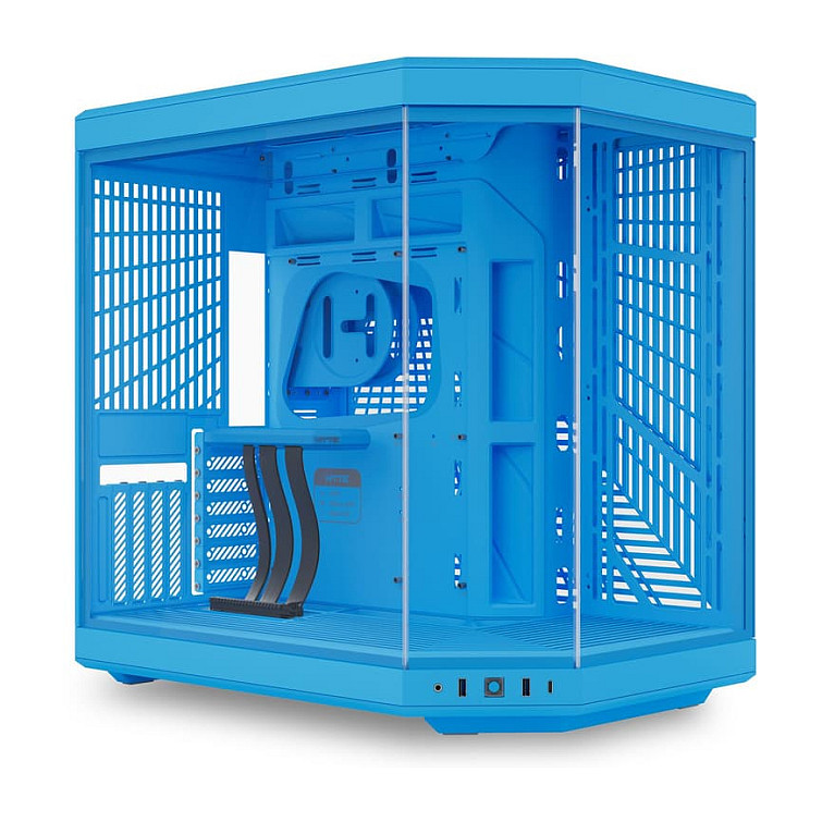 Kasë PC HYTE Y70 / Mid Tower / E-ATX / Dual Chamber / Tempered Glass - Blu