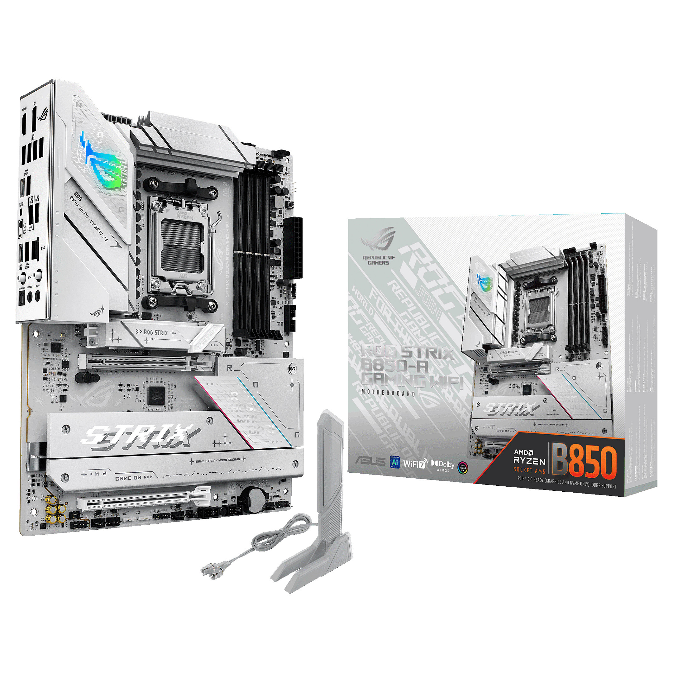Pllakë amë AMD AM5 ASUS ROG STRIX B850-A Gaming WIFI. - 2
