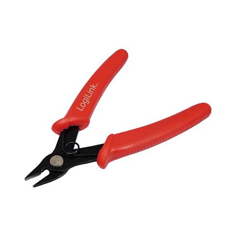 Prerëse dhe Zhveshëse Telash LogiLink WZ0016, 20–24 AWG, Prerëse 45° - Kuqe/Zezë