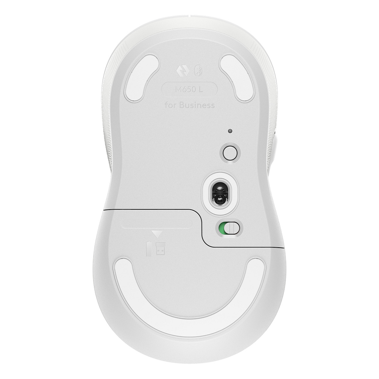 Maus Pa Kabllo Logitech Signature M650 L for Business - Bardhë - 2