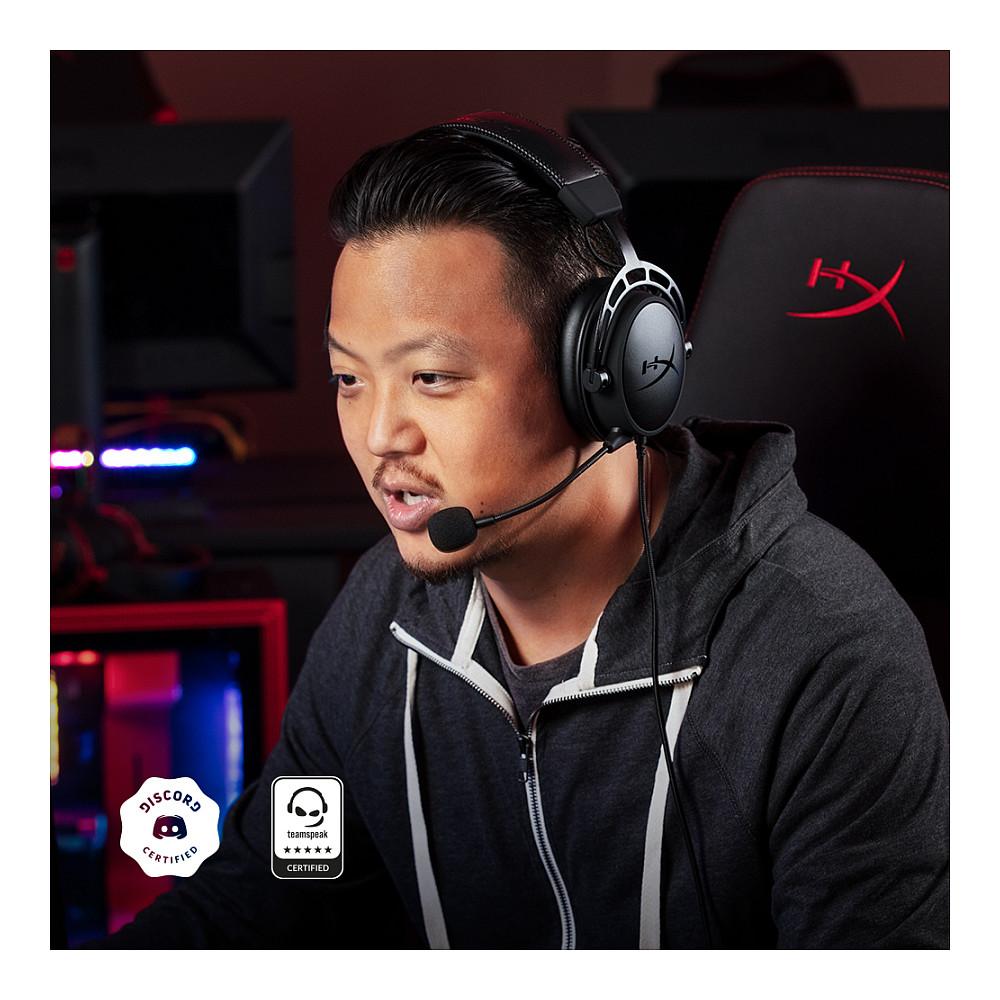 Kufje Gaming HyperX Cloud Alpha / Wired / 50mm / 3.5mm / Mikrofon i shkëputshëm / Noise Cancelling - Zezë/Kuqe - 12
