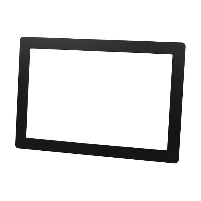 ALLNET 14 Inch Touch Display Tablet Black Narrow Bezel – Slim Mounting Frame Cover for Wall Installation - 1
