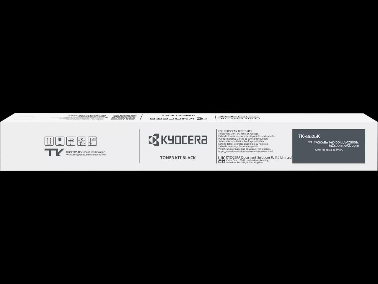 Toner Kyocera TK-8625K / 1T0C2K0NL1 / 40.000 faqe – Zezë - 1