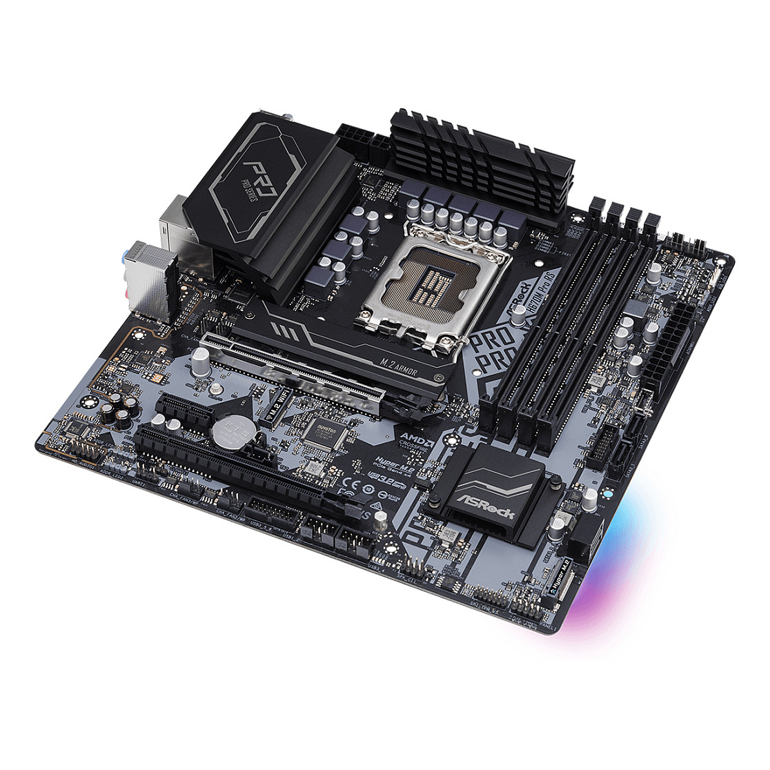 Pllakë Amë ASROCK H670M PRO RS - 3