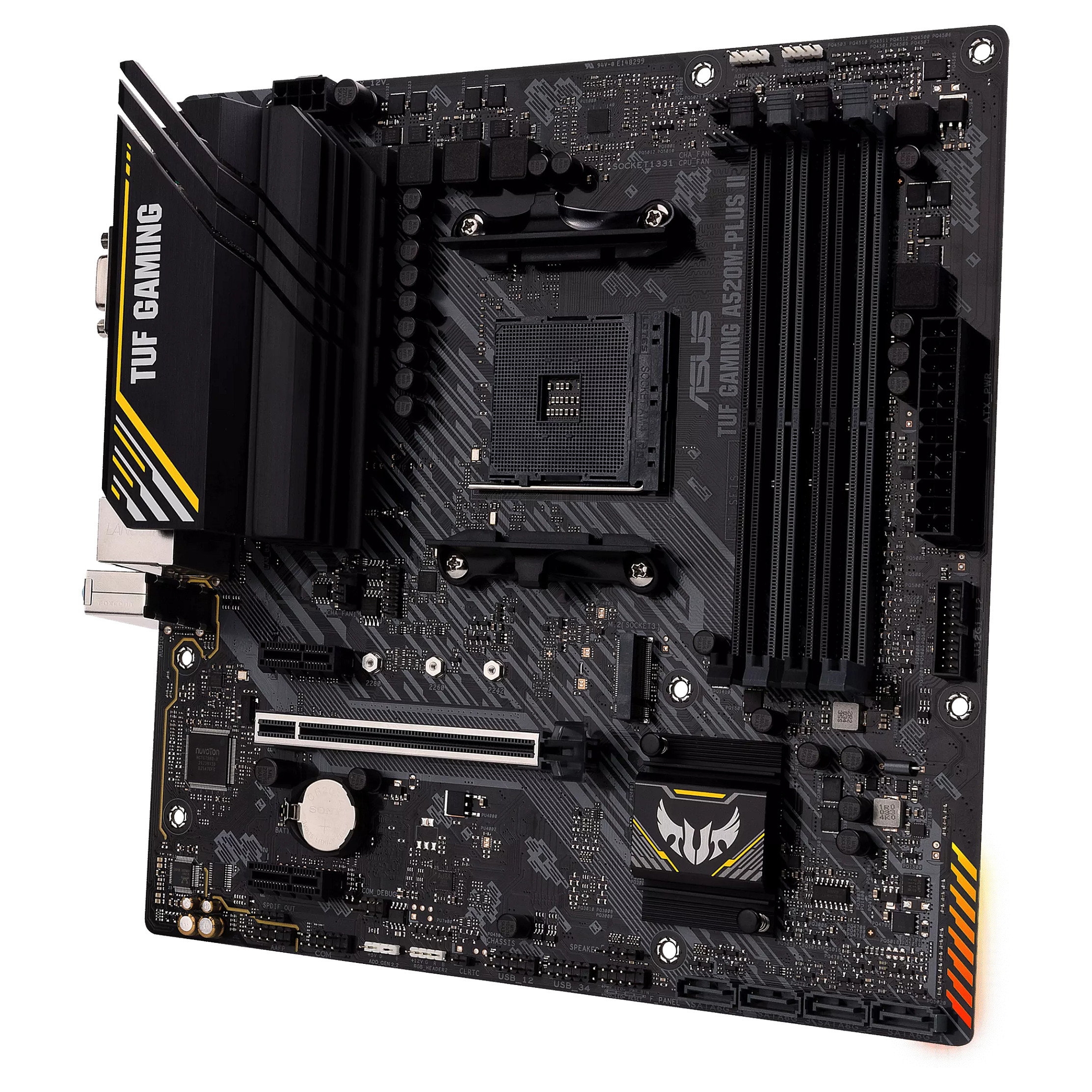 Pllakë Amë MB ASUS TUF GAMING A520M-PLUS II - 4