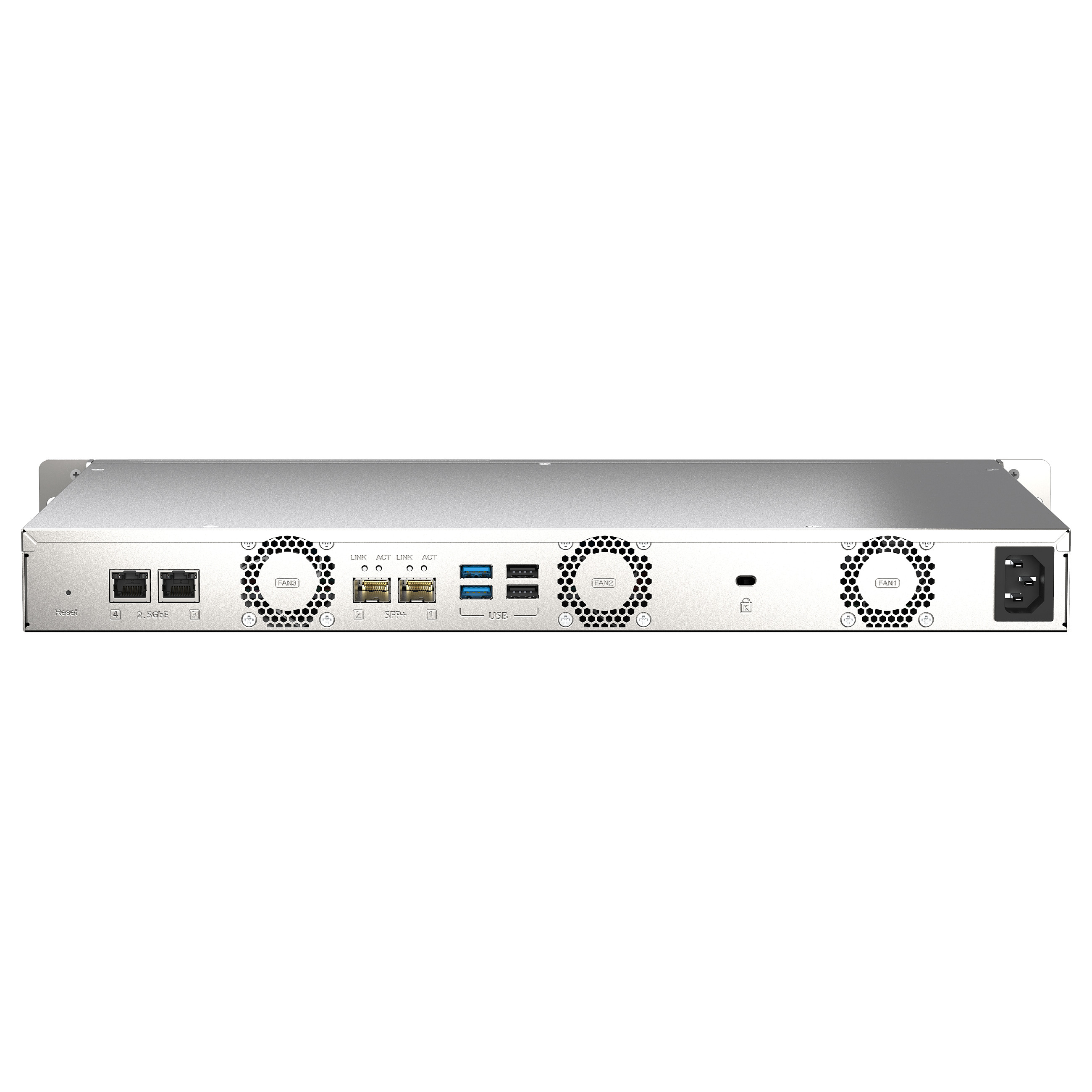 QNAP TS-435XeU 4-Bay Rackmount NAS me Dual 10GbE SFP+, 2.5GbE, 4GB DDR4 dhe RAID - 2