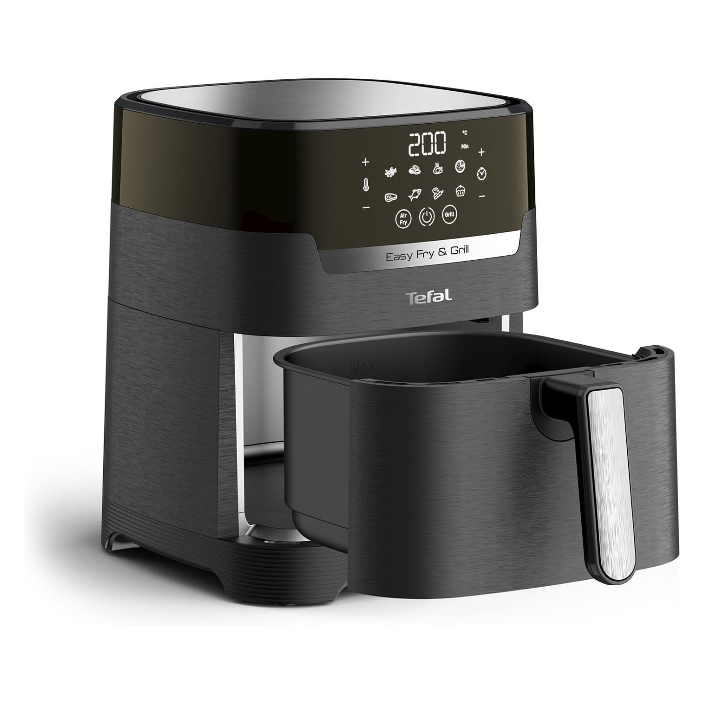 Fryer Tefal Easy Fry & Grill Precision / EY5058 / 4.2L / 1550W / 8 Programe / 80–200°C / Touch / Grill / Dehydrate – Zezë - 2