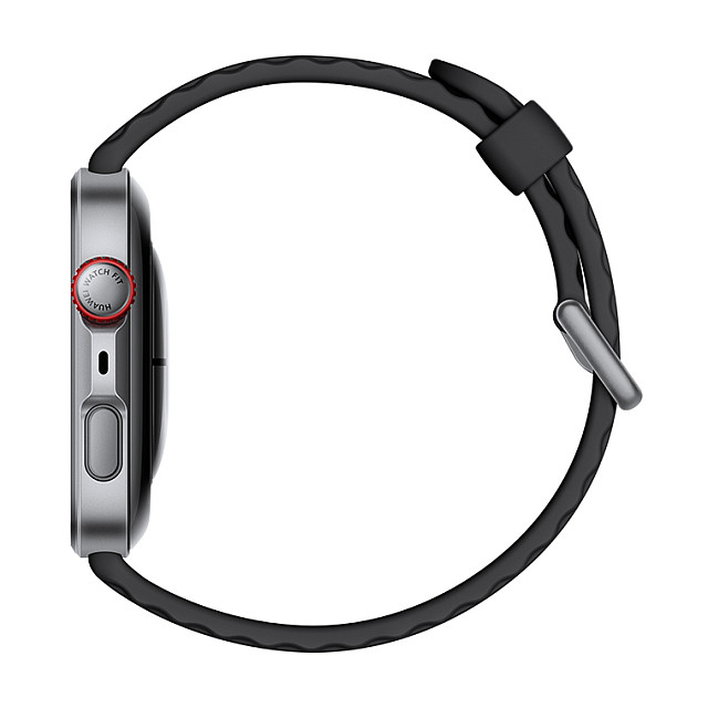 Orë e mençur Huawei Watch Fit 4 Pro / Black Fluoroelastomer Strap - Zezë - 4