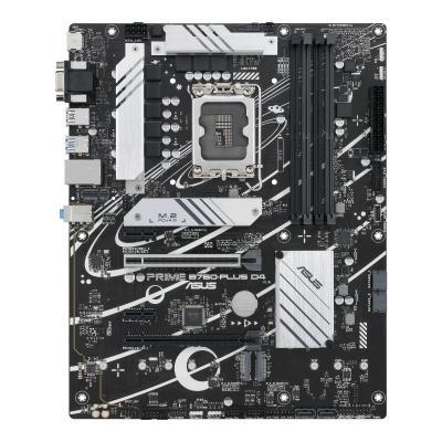 Pllakë Amë ASUS PRIME B760-PLUS D4, Intel B760, LGA1700, ATX, DDR4, PCIe 5.0, 3x M.2, 2.5Gb Ethernet
