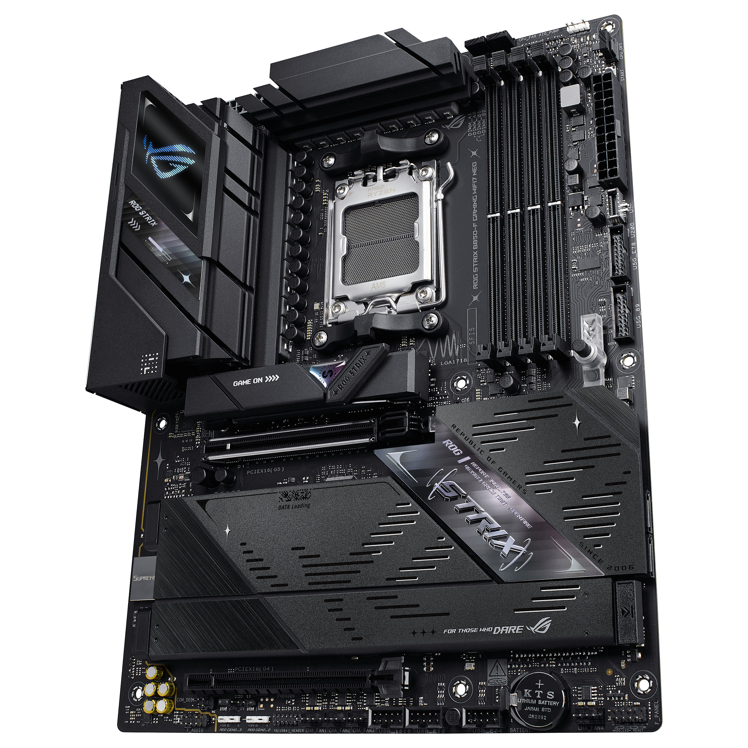 Pllakë Amë AMD AM5 ASUS ROG STRIX B850‑F GAMING Wi‑Fi 7 NEO / DDR5 / ATX - 3