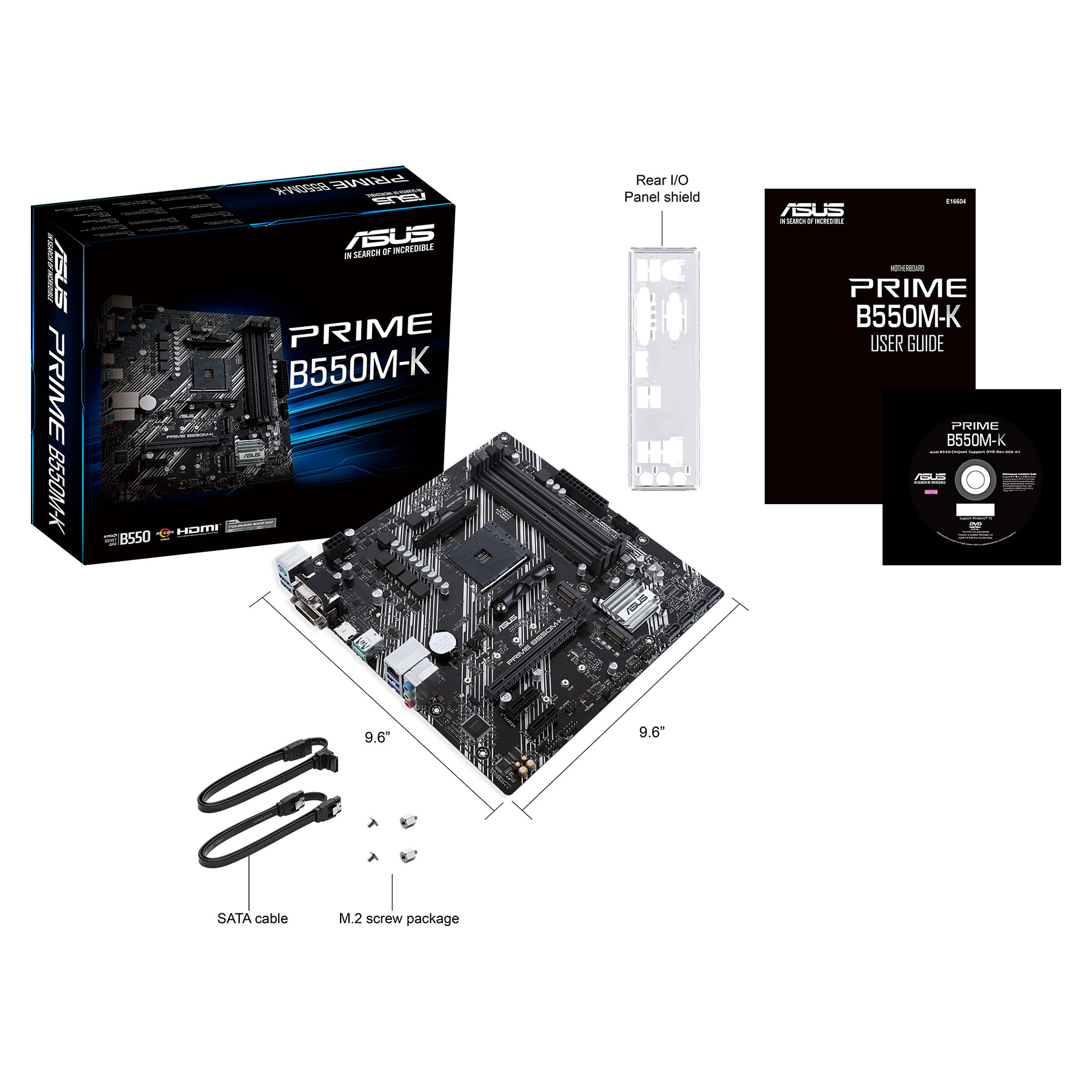 Pllakë Amë MB ASUS PRIME B550M-K - 7