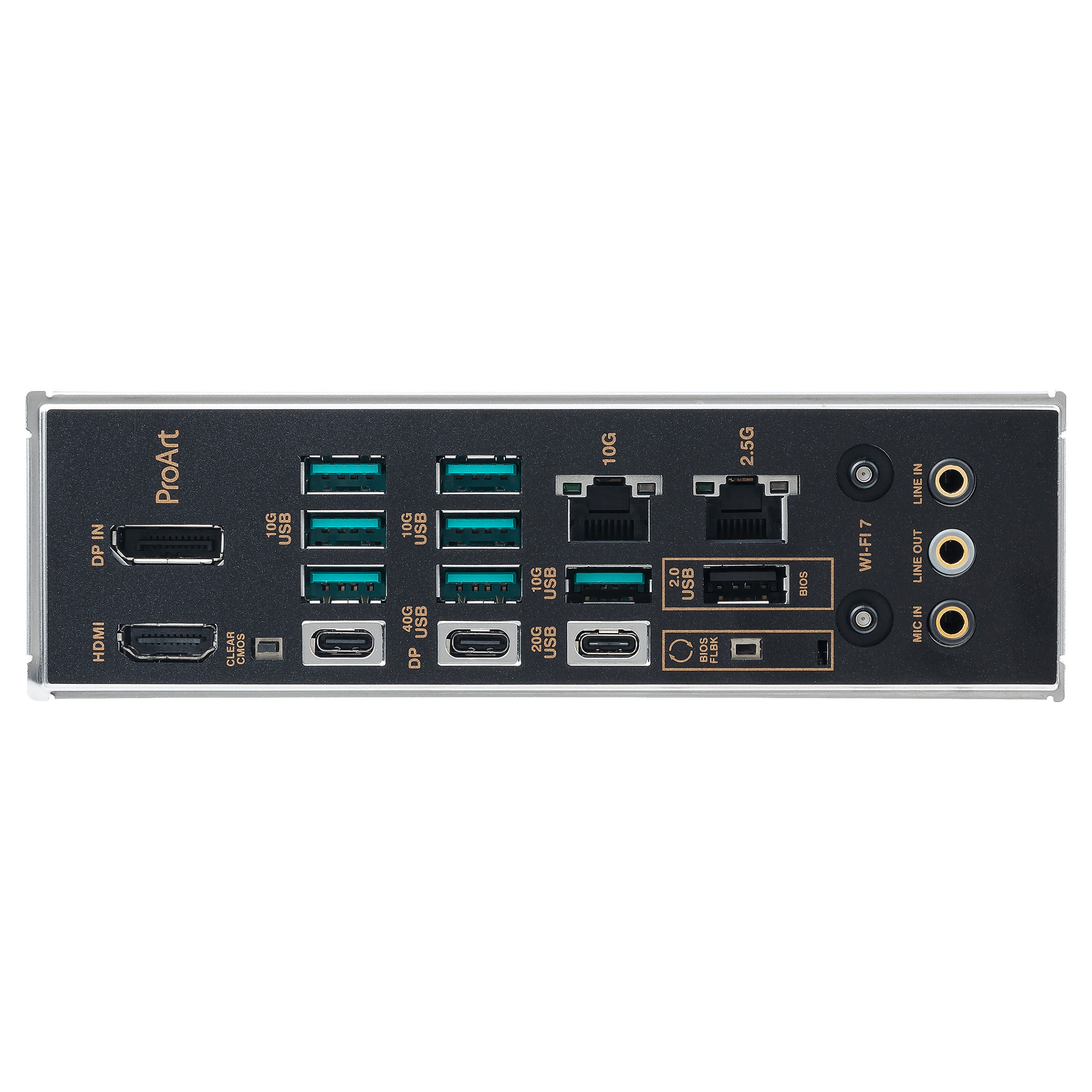 Pllakë Amë ASUS ProArt X870E-CREATOR WIFI / AMD AM5 / X870E / DDR5 / ATX / Wi-Fi 7 / 10GbE + 2.5GbE LAN - 9
