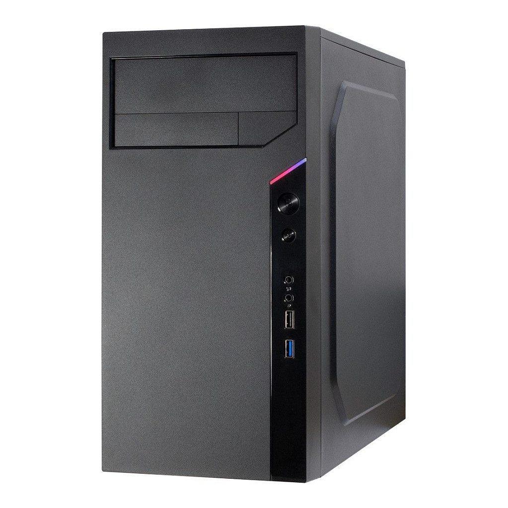 Kasë Inter-Tech IT-6505 Reto Micro Tower ATX - Zezë - 3