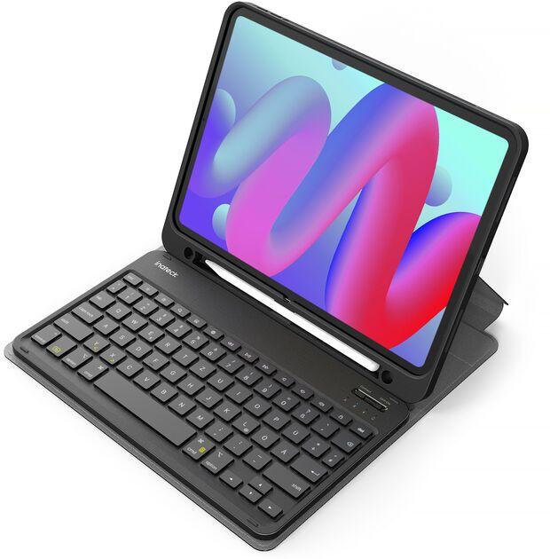 Mbështjellës me Tastierë Inateck NeoMagic KB903-13P / Bluetooth / QWERTZ / RGB / iPad Pro 13" - Zezë - 2