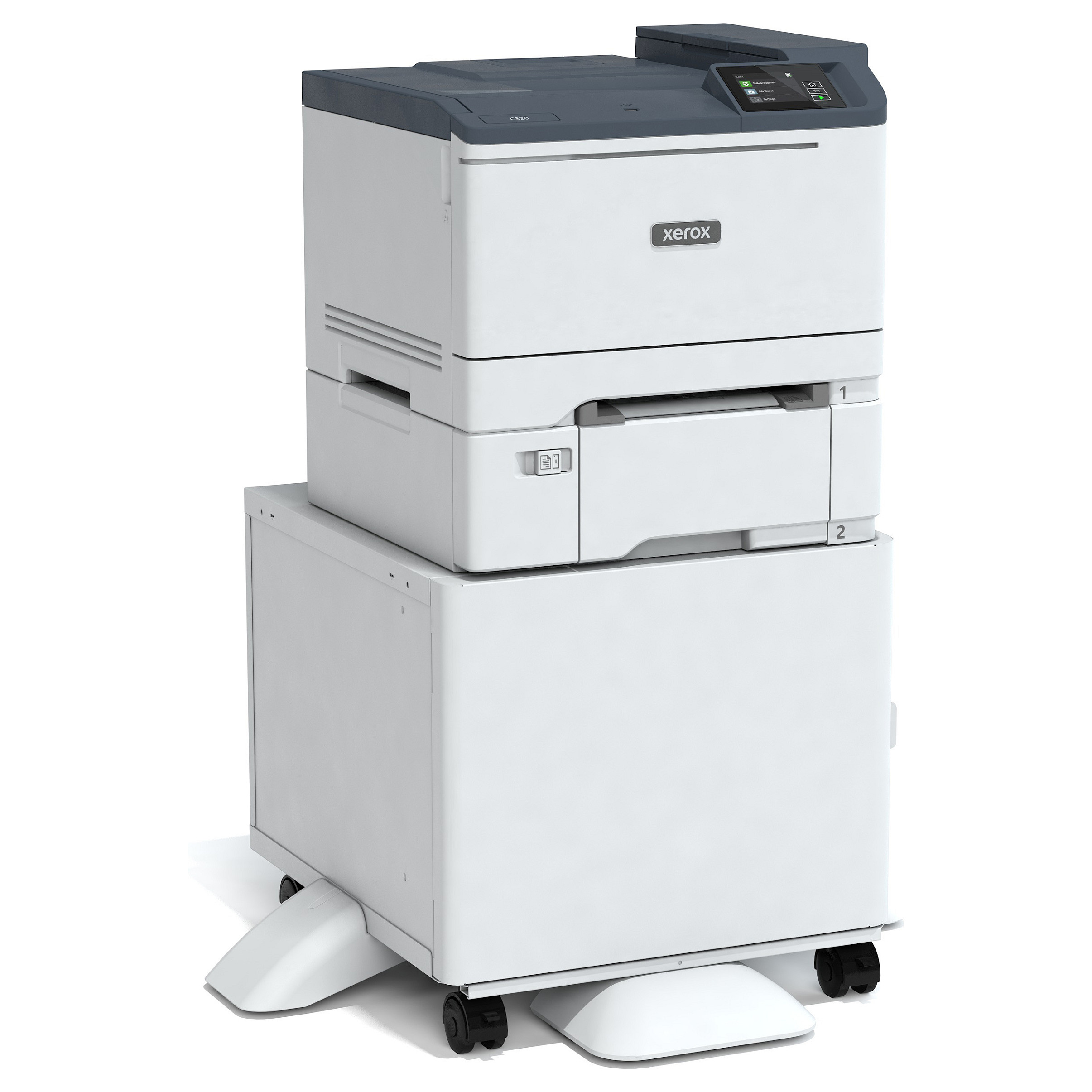 Printer Laser Xerox C320V_DNI / Laser me Ngjyra / A4 / 4800 × 4800 DPI / Duplex - Bardhë - 17