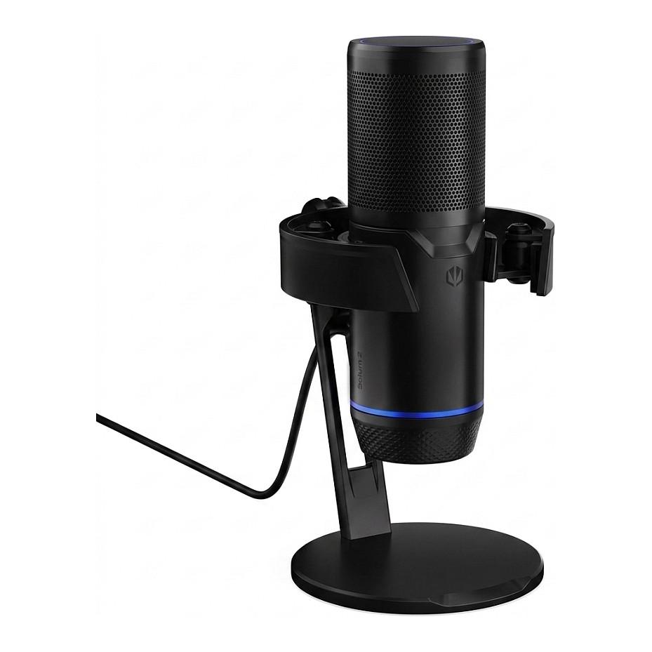 Mikrofon ENDORFY Solum 2 / USB-C / 24-bit / 96 kHz / Kondensator / Kardioid / Pop Filter / Shock Mount - Zezë