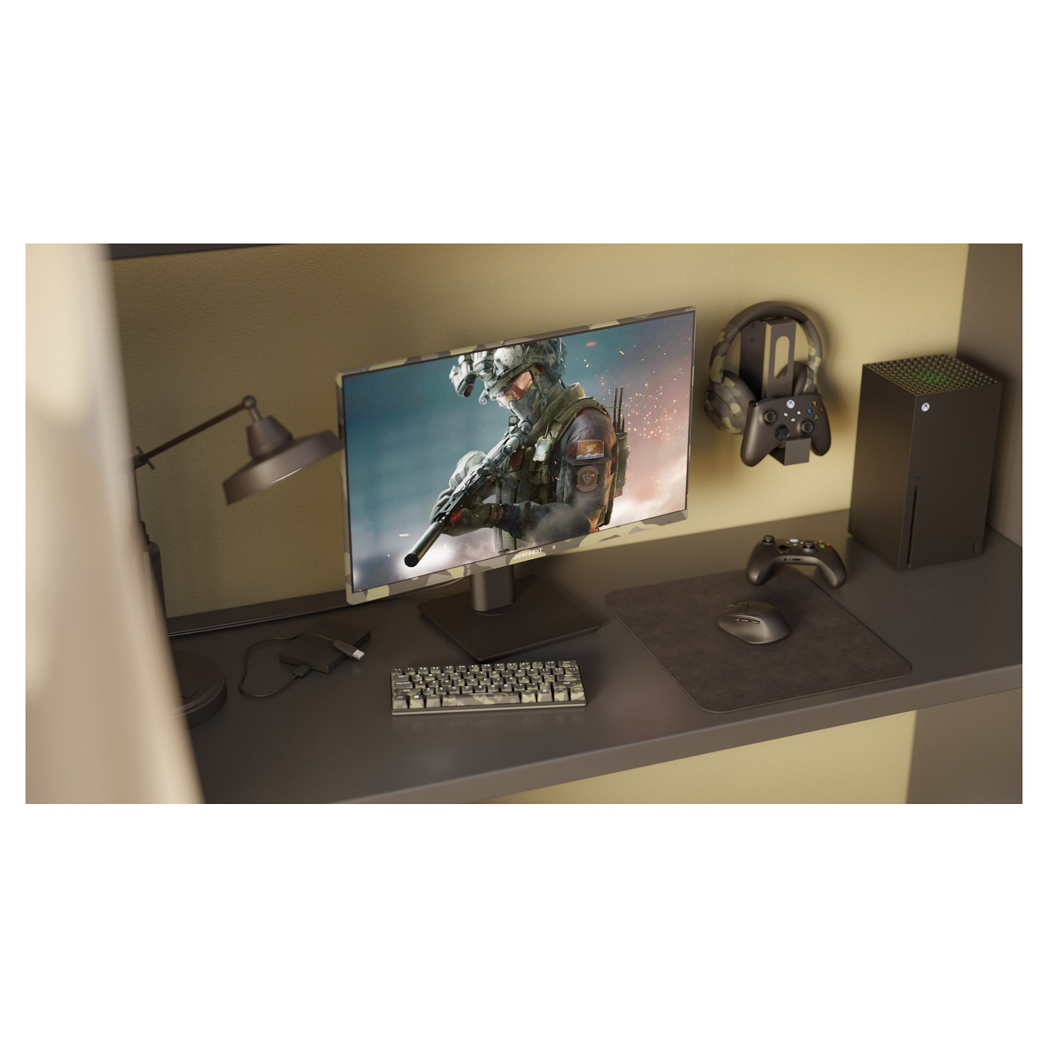 Monitor Gaming JapanNext / 23.8"/ Full HD IPS / LCD / 200Hz / 0.5ms / HDMI - Zezë - 8