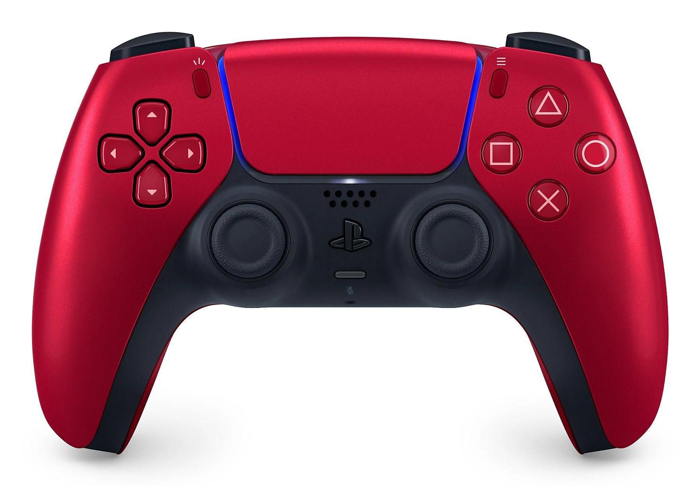 Kontroller për Sony DualSense V2 / 1000038837 / Wireless / Bluetooth / Haptic Feedback / Adaptive Triggers / USB-C – Kuqe/Zezë