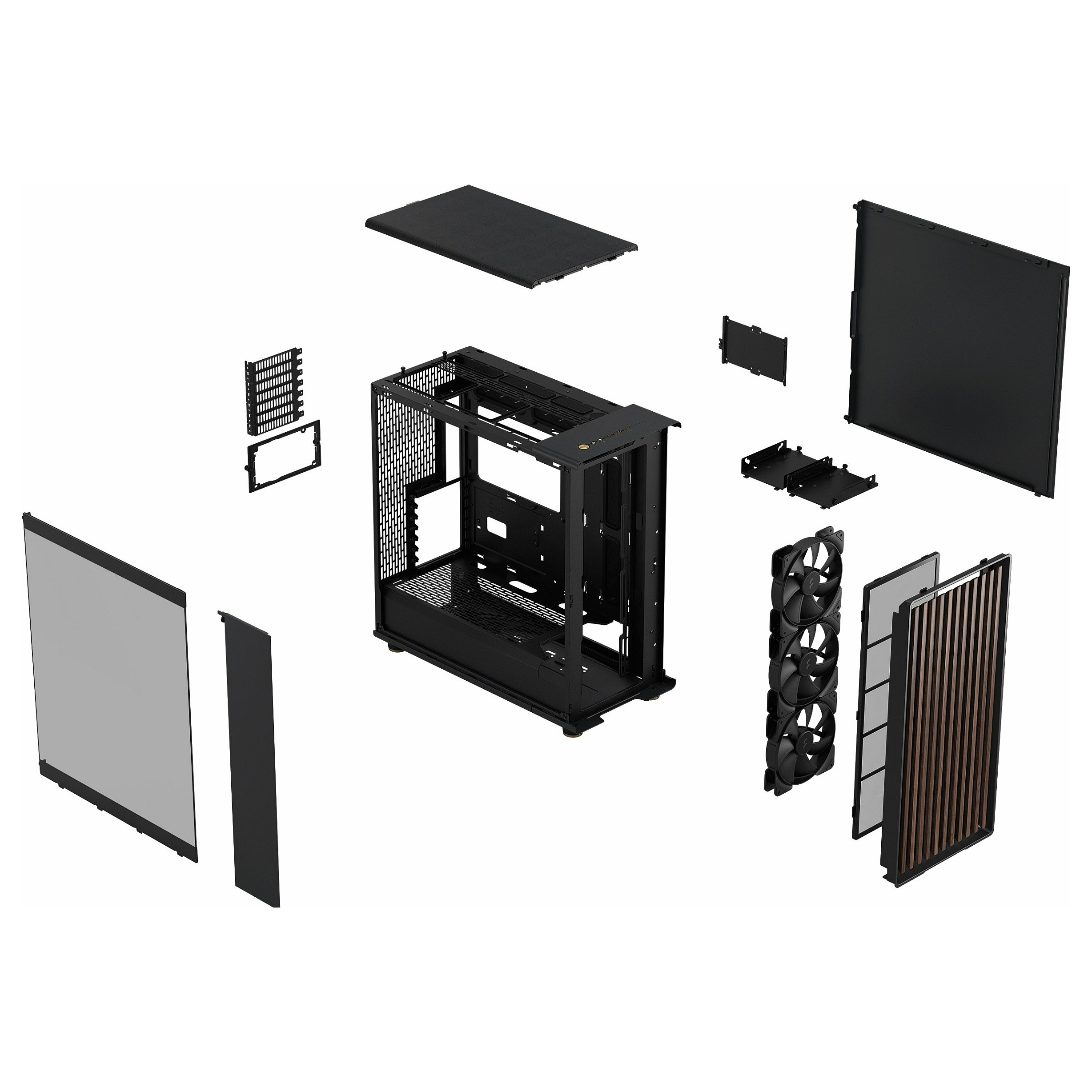 Case Fractal Design North XL / Midi Tower / ATX / I zi - 20