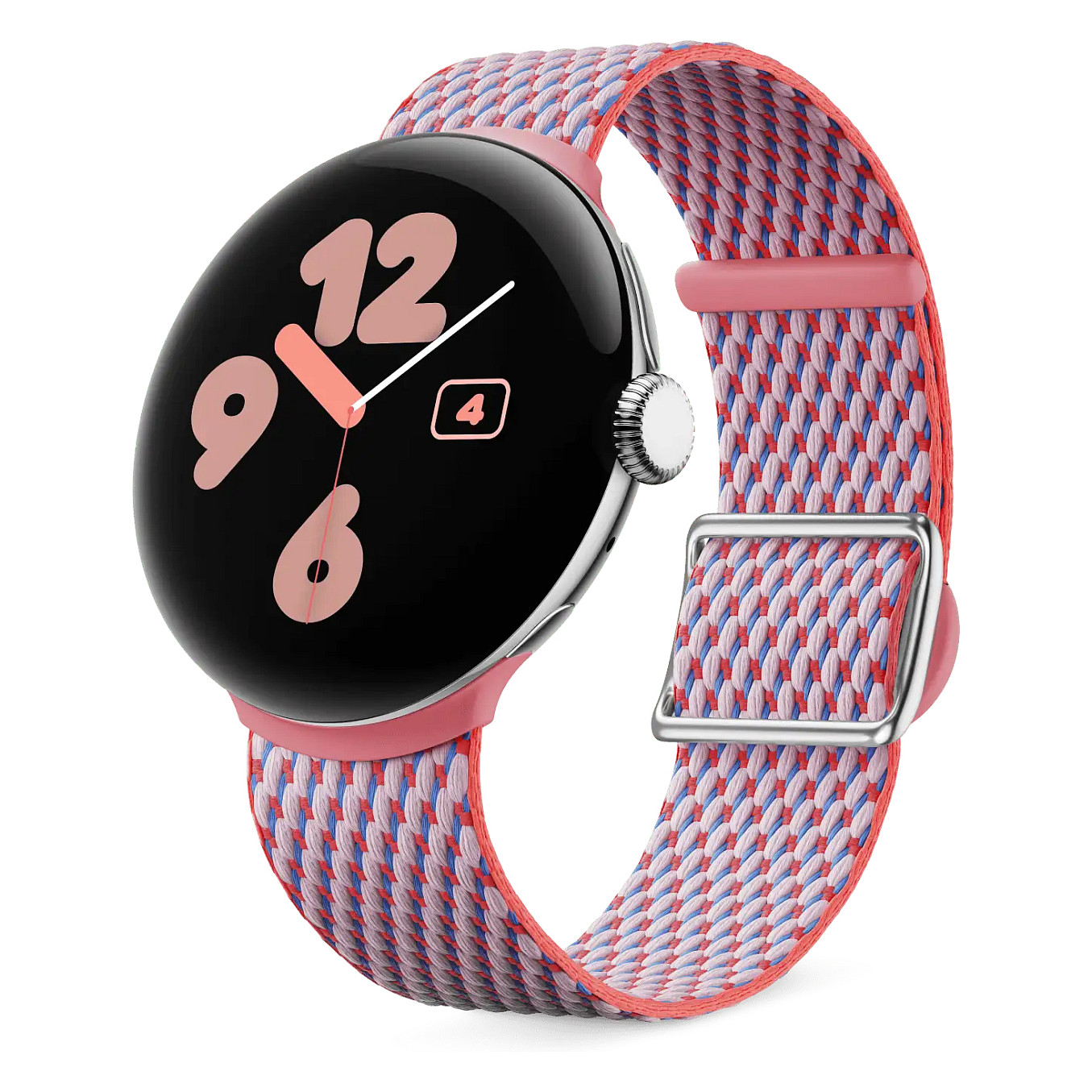 Rripa për ora Google Pixel Watch 3 / Woven Band / 41 mm - Rozë - 1