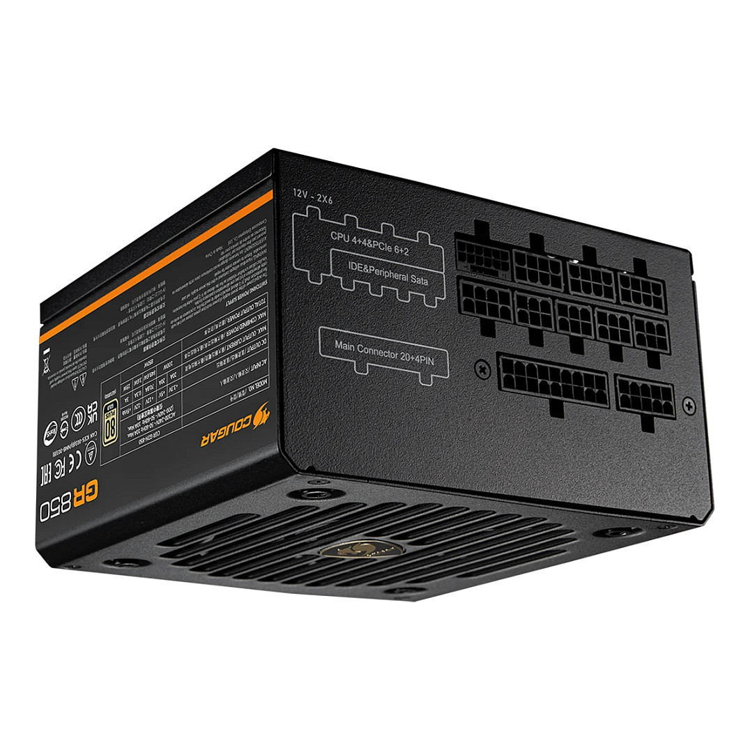 Furnizues Energjie COUGAR GR 850 / 850W ATX3.1 Power Supply / PCIe 5.1 / 80+ Gold Efficiency - 9