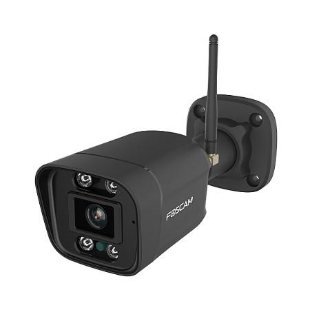Kamerë Sigurie IP Foscam V5P, 5MP, 3072x1728, Wi-Fi Dual-Band, PoE, 20m Night Vision, 2-Way Audio, IP66 - Zezë