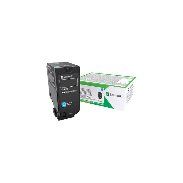 Toner Lexmark 74C2HCE / 12.000 faqe – Blu