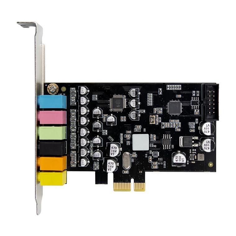 Karta e Zërit Conceptronic EMRICK15B / PCI Express x1 / 7.1 Kanal / S/PDIF / 24-bit / 192kHz - 4