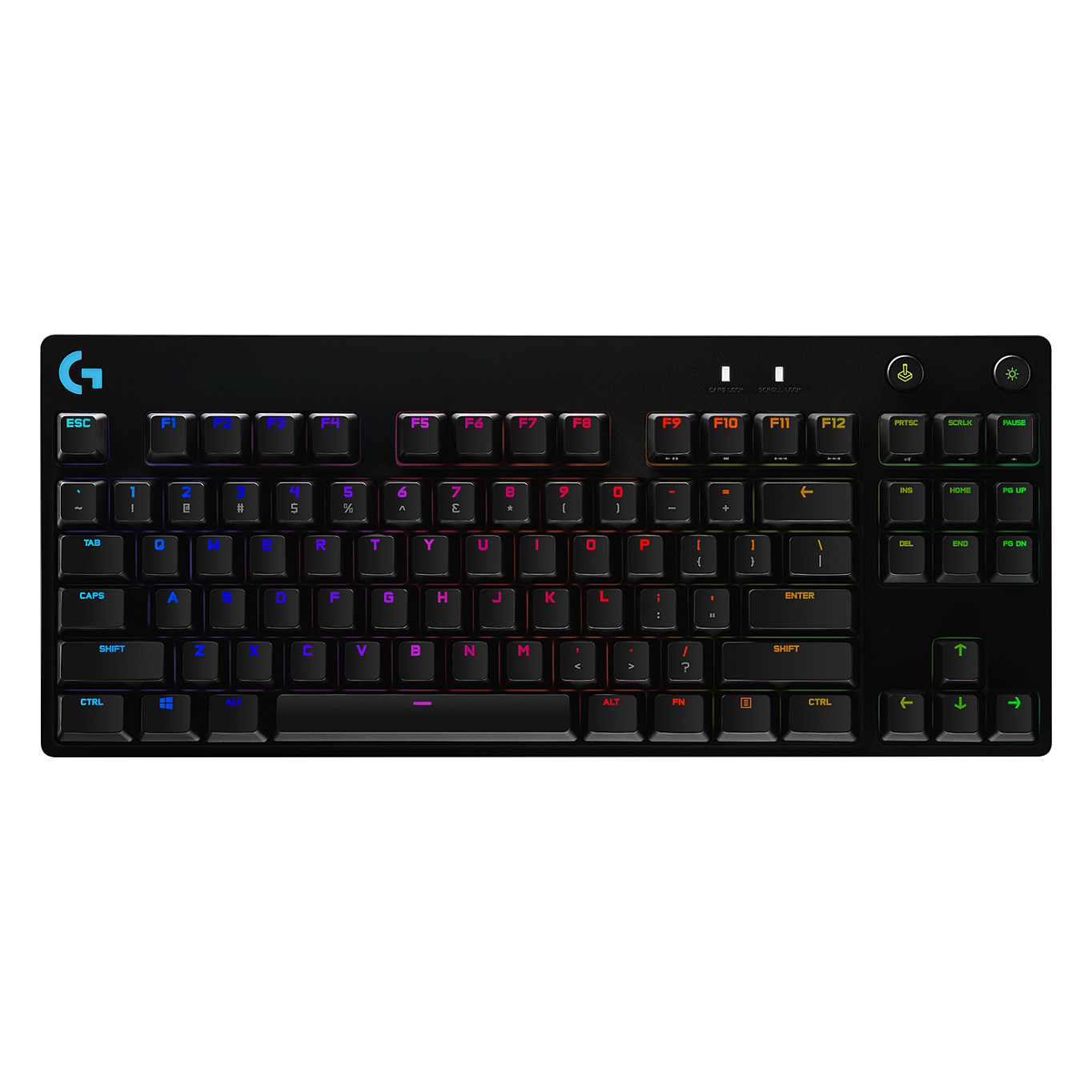Tastierë Gaming Logitech G Pro Mekanike Wired / QWERTY - Zezë - 9