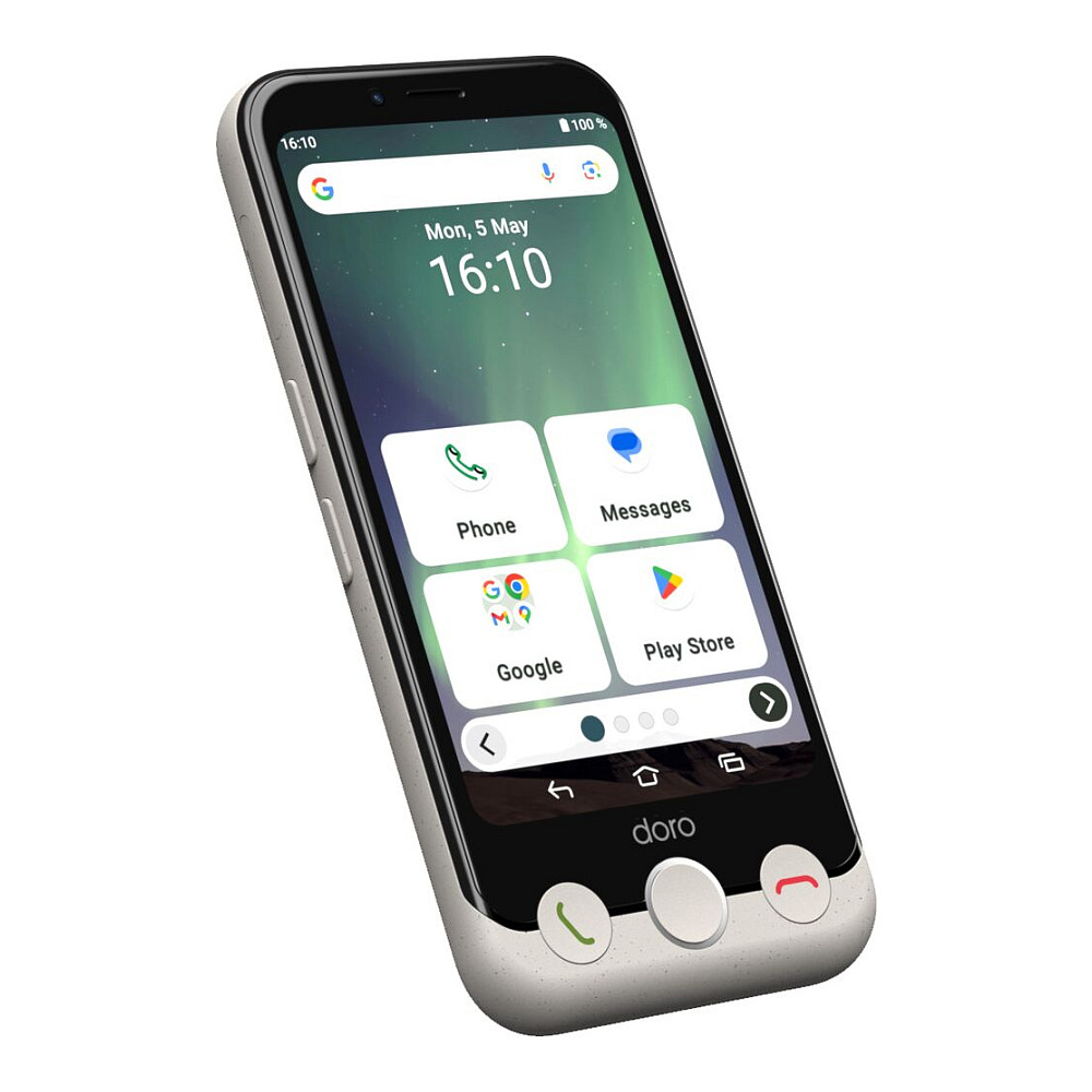 Telefon Doro Aurora A10 bone 4GB / 64GB - Bardhë - 3