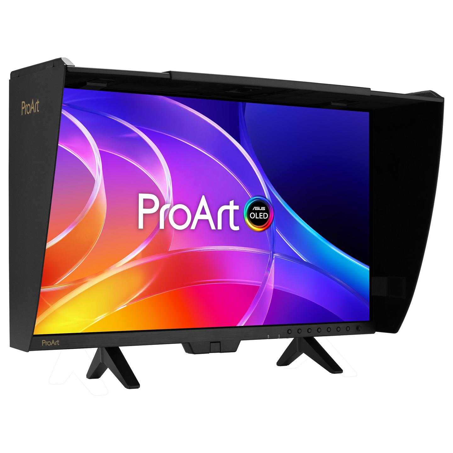 Monitor ASUS ProArt Display OLED PA32USD / 31.5″ / 4K UHD OLED / 240 Hz / 0.1 ms / Thunderbolt 4 + HDMI + DP + 12G‑SDI - Zezë - 2