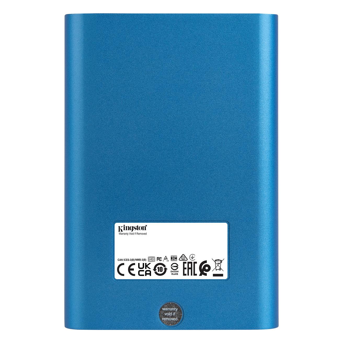 SSD e Jashtme Kingston IronKey Vault Privacy 80 / USB 3.2 Gen 1 / Type-C / Enkriptim XTS-AES 256-bit - Blu - 2