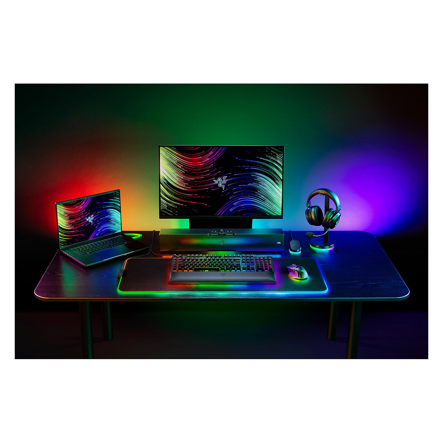 Tastierë Gaming Razer BlackWidow V4 Pro Green Switches Wired / QWERTZ - Zezë - 3