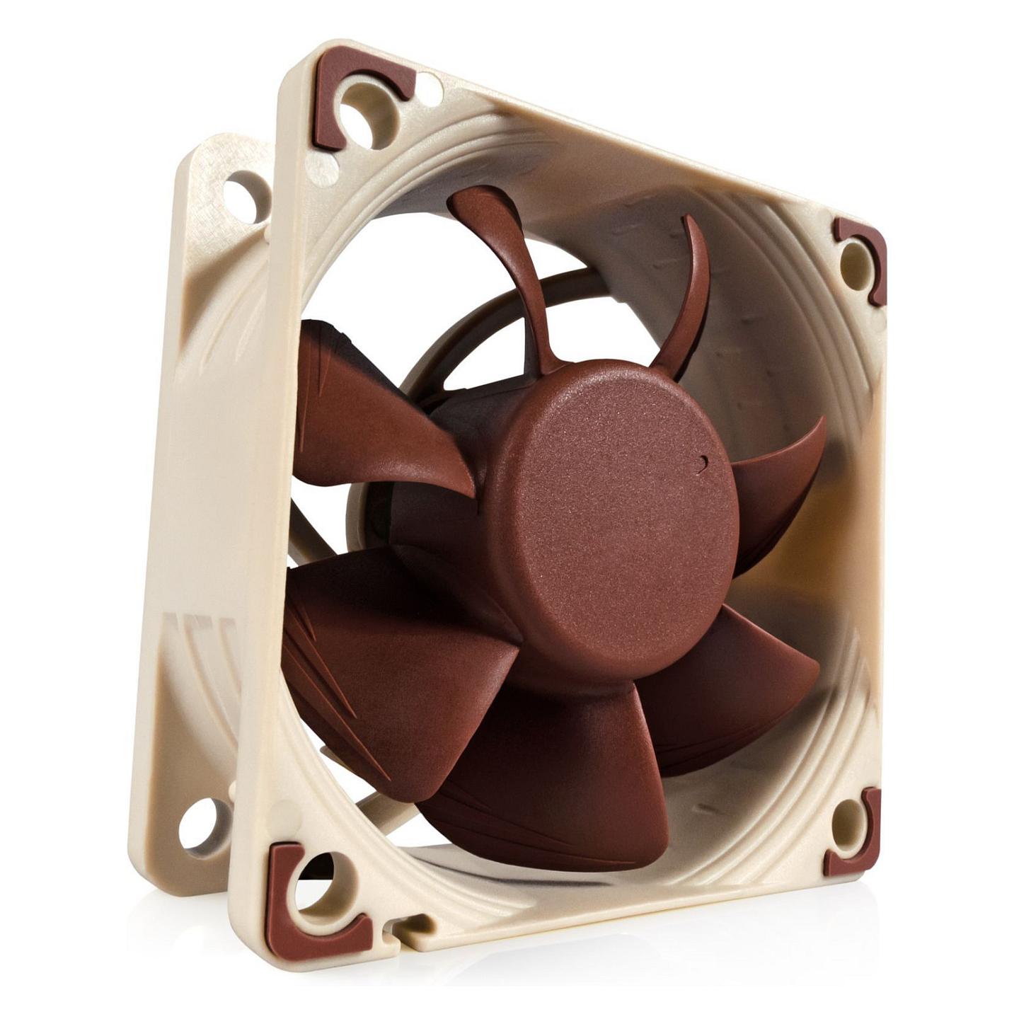 Ftohës për Kasë Noctua NF-A6x25 / 60mm / 3000 RPM / PWM – Kafe/Krem - 1