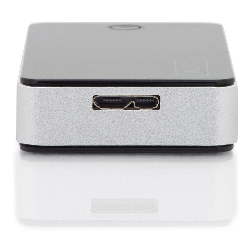 Kabllo USB Lexues kartash DIGITUS USB 3.0 / i jashtëm - Zezë/Argjend - 11