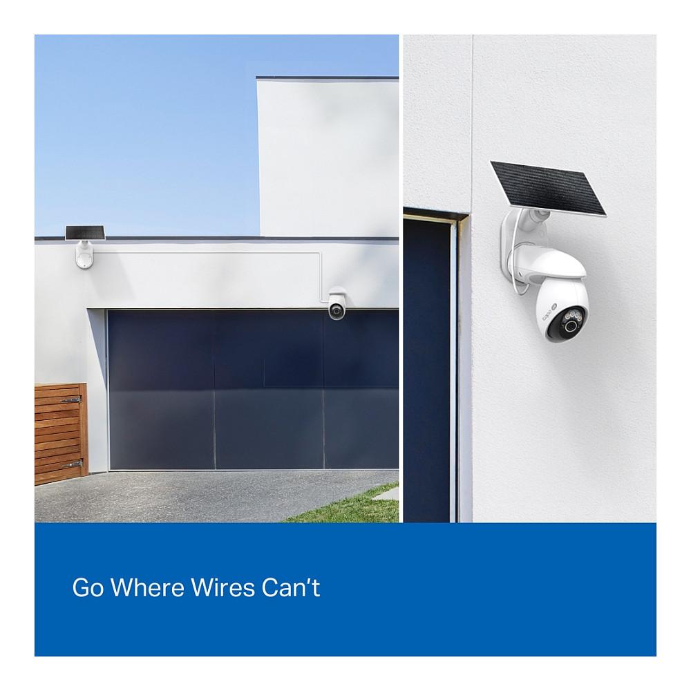 Kamerë Sigurie IP CCTV TP-Link Tapo C660 KIT, 8MP, 4K, Pan/Tilt 360°, 18x Digital Zoom, AI Tracking, Color Night Vision, Wi-Fi, Panel Solar, Bateri, IP65 - Bardhë - 5