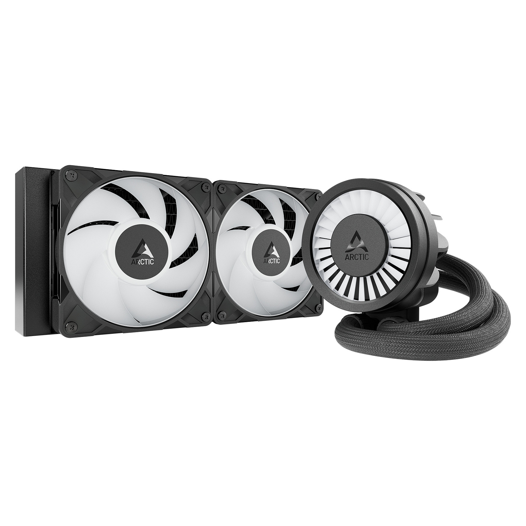 Ftohës për Procesor Arctic Liquid Freezer III Pro 240 A-RGB e zezë dhe e bardhë - 1