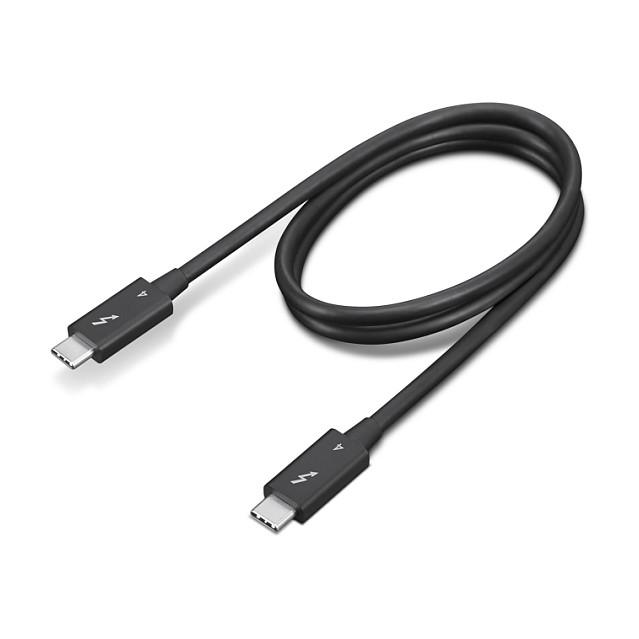 Kabllo USB Lenovo 4X91K16968 / Thunderbolt 4 / USB-C & USB-C / 40 Gbit/s / 8K / 0.7 m - Zezë - 1