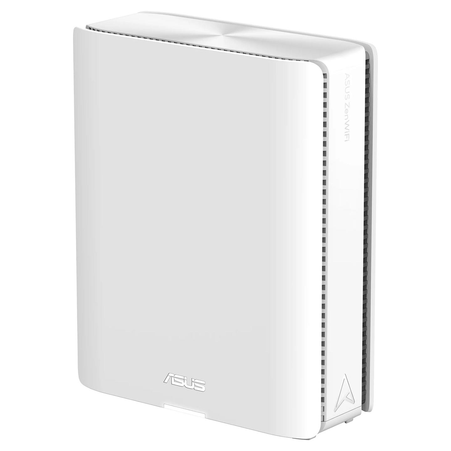 Sistem Mesh ASUS ZenWiFi BQ16, Wi-Fi 7 BE25000, Quad-Band, 1-Pack – Bardhë