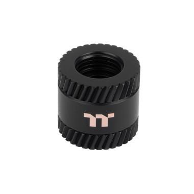 Fiting për Ftohës Thermaltake Pacific SF, Female-to-Female, 20mm, G1/4 - Zezë