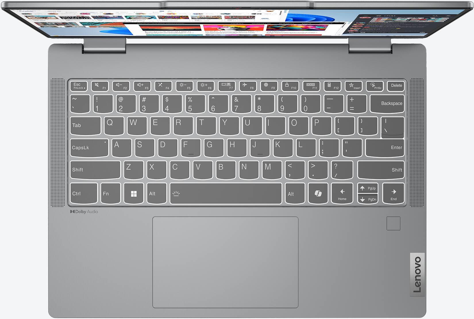 Laptop Lenovo IdeaPad 5 2-in-1 14AGP11 / Ryzen AI 7 445 / 32GB DDR5 / 1TB / 14" WUXGA IPS Touch / Radeon 840M – Luna Grey - 4