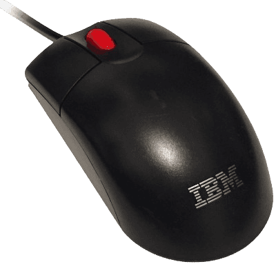 Maus me kabllo IBM Optical 3 Button Mouse / USB / 800 DPI / 3 Butona / 1.8m - Zezë