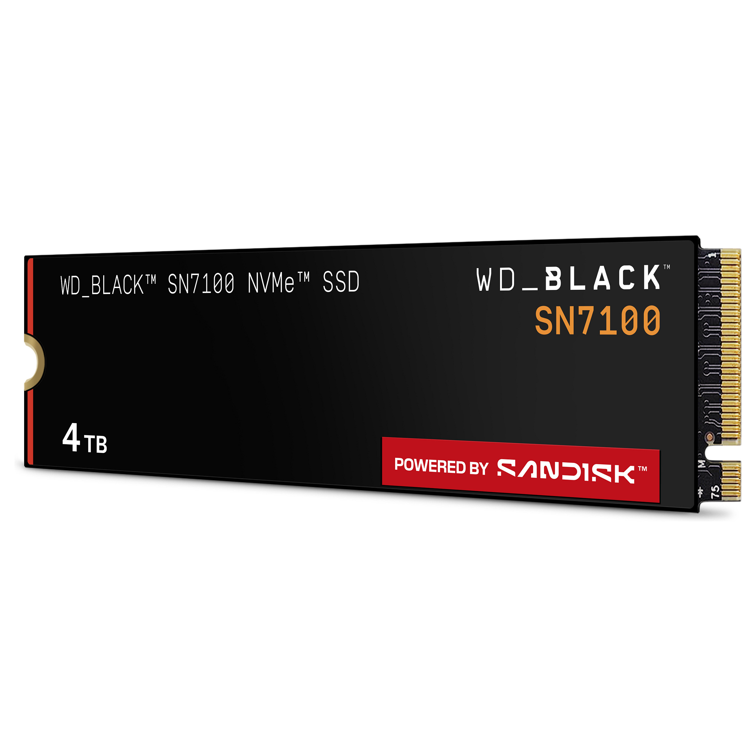 SSD e Brendshme M.2 / 4TB / WD Black SN7100 NVMe PCIe 4.0 x4 (2280) - 3