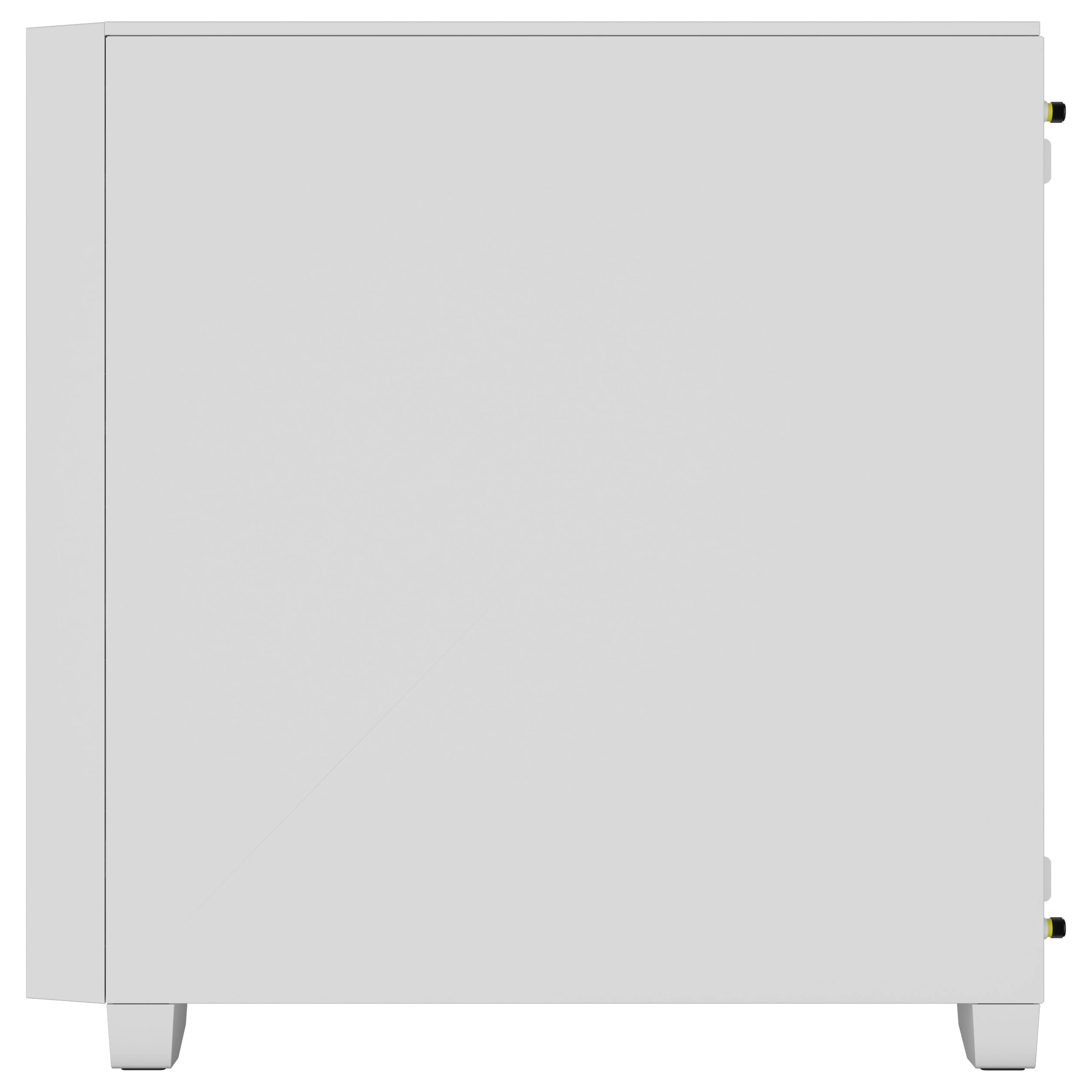Kasë Corsair 3000D RGB Airflow White Midi Tower ATX Gaming Case – Bardhë - 9