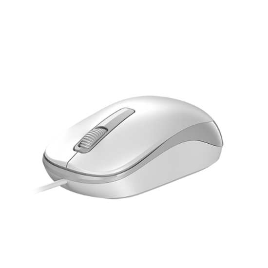 Maus me kabllo Genius DX-125 / USB / 1000 DPI / 3 Butona – Bardhë