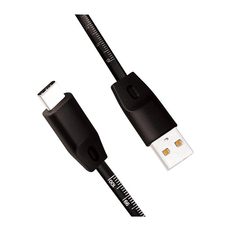 Kabllo USB LogiLink CU0157 / USB-A në USB-C / USB 2.0 / 1m - Zezë - 3