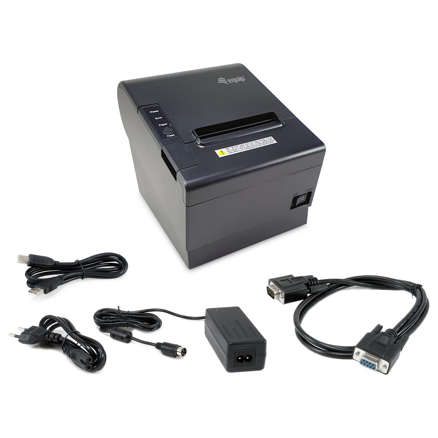 Printer POS Equip 351005 / Termik / 203 × 203 DPI / USB / Ethernet / RS-232 / 80 mm – Zezë - 5