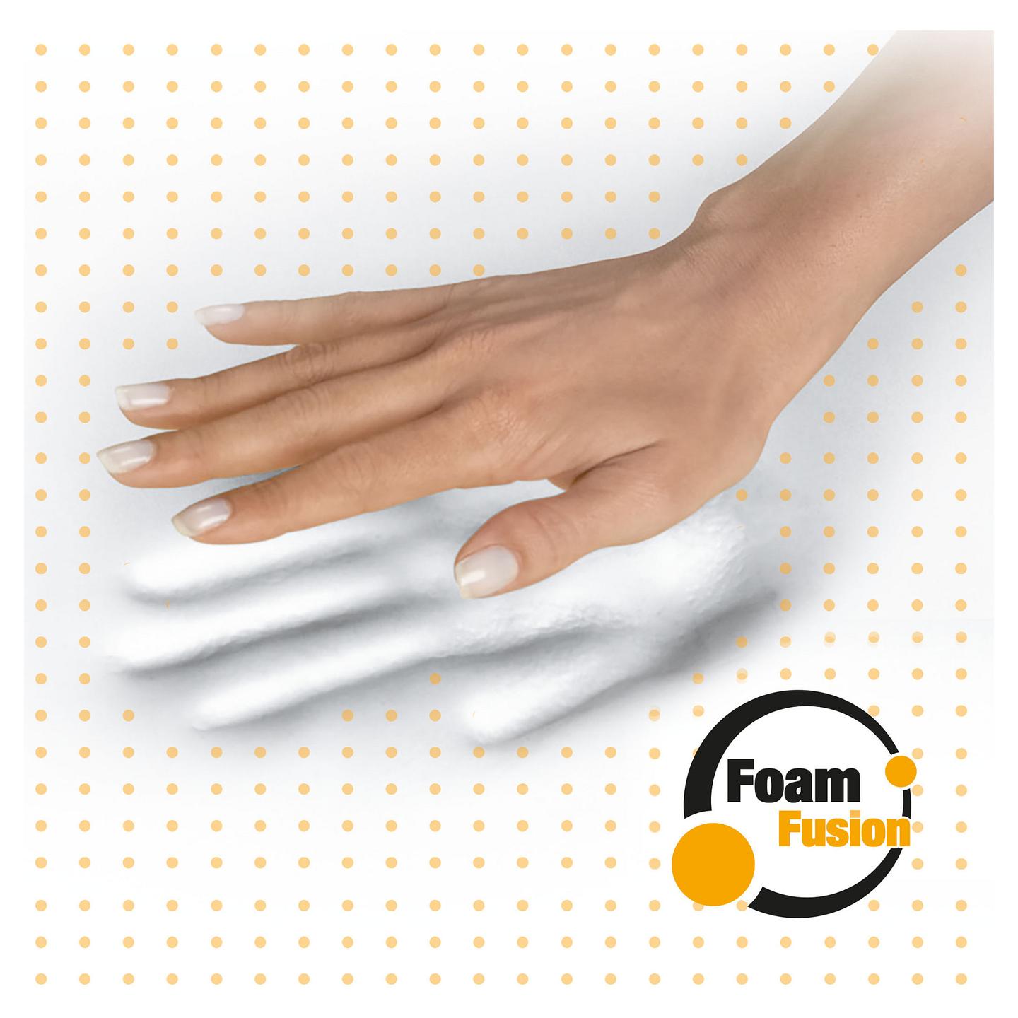 Mauspad Fellowes PlushTouch / Me Mbështetëse për Kyçin / FoamFusion / 184.2 x 238.1 x 25.4 mm – Zezë - 4